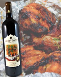 BBQ Chicken Pairs well with Meritage